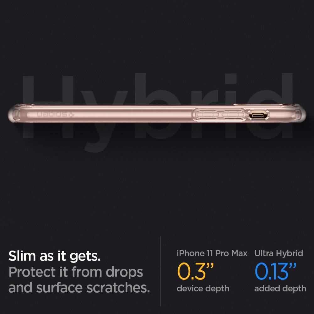 Spigen® Ultra Hybrid™ ACS00412 iPhone 11 Pro Max Case - Rose Crystal