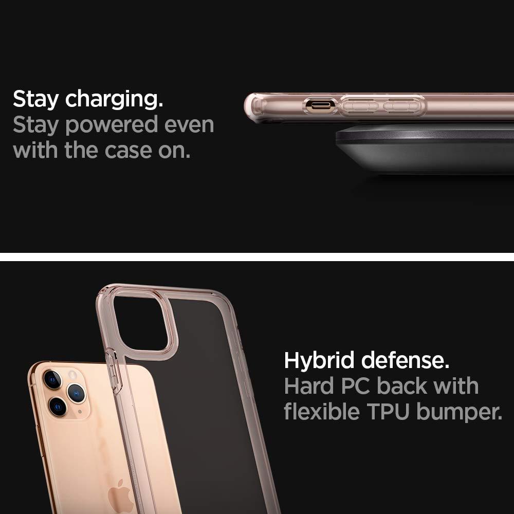 Spigen® Ultra Hybrid™ ACS00412 iPhone 11 Pro Max Case - Rose Crystal