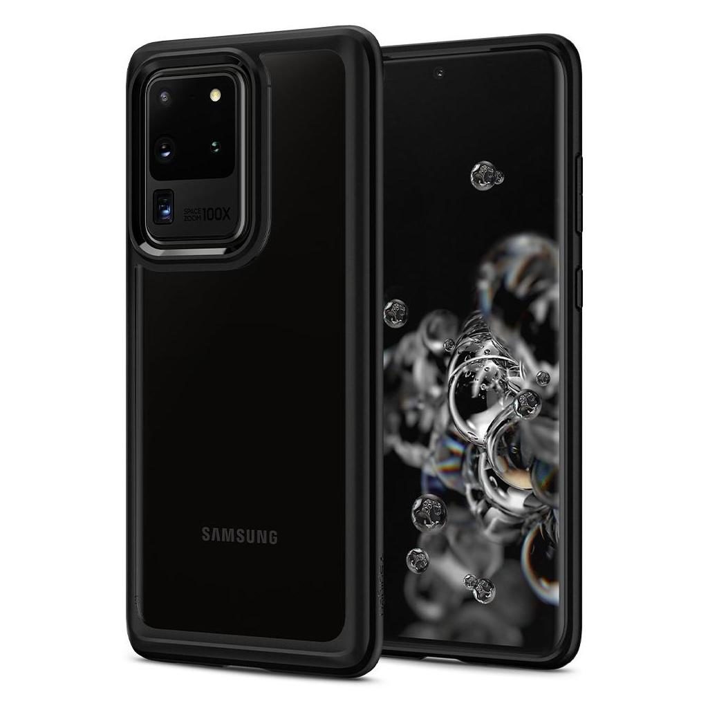 Spigen® Ultra Hybrid™ ACS00714 Samsung Galaxy S20 Ultra Case - Matte Black