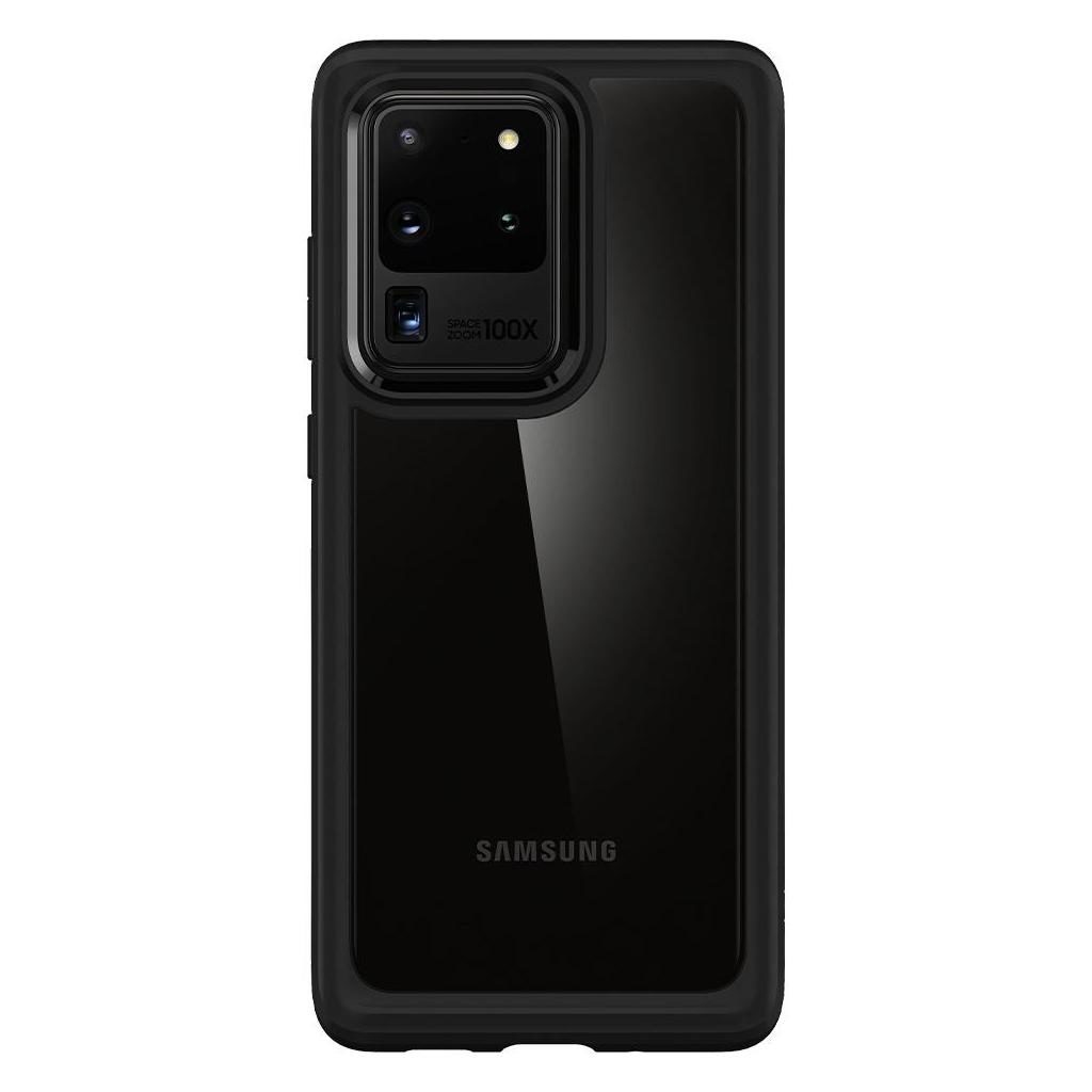 Spigen® Ultra Hybrid™ ACS00714 Samsung Galaxy S20 Ultra Case - Matte Black