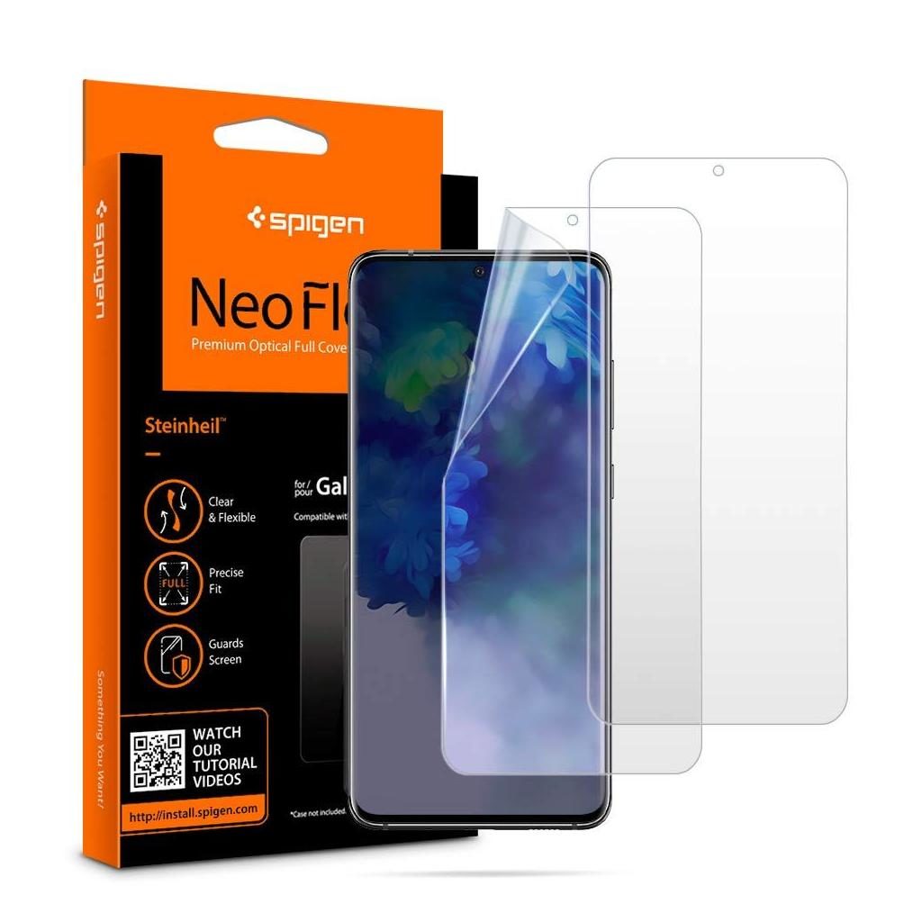 Spigen® (x2Pack) Neo Flex™ HD AFL00644 Samsung Galaxy S20+ Plus Premium Screen Protector