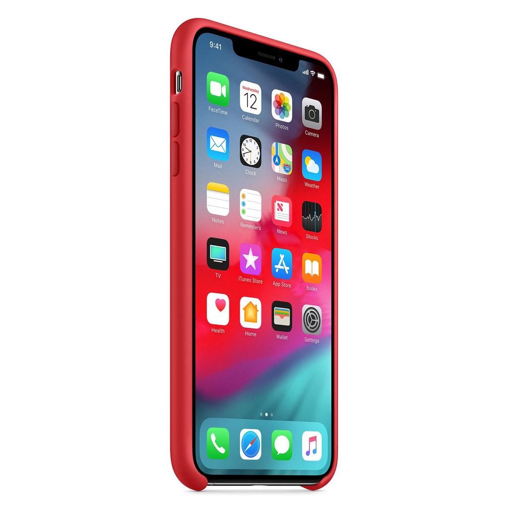 Apple MRWH2ZM/A iPhone XS Max Silicone Case - (PRODUCT)RED