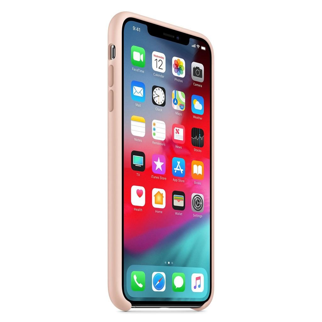 Apple MTFD2ZM/A iPhone XS Max Silicone Case - Pink Sand