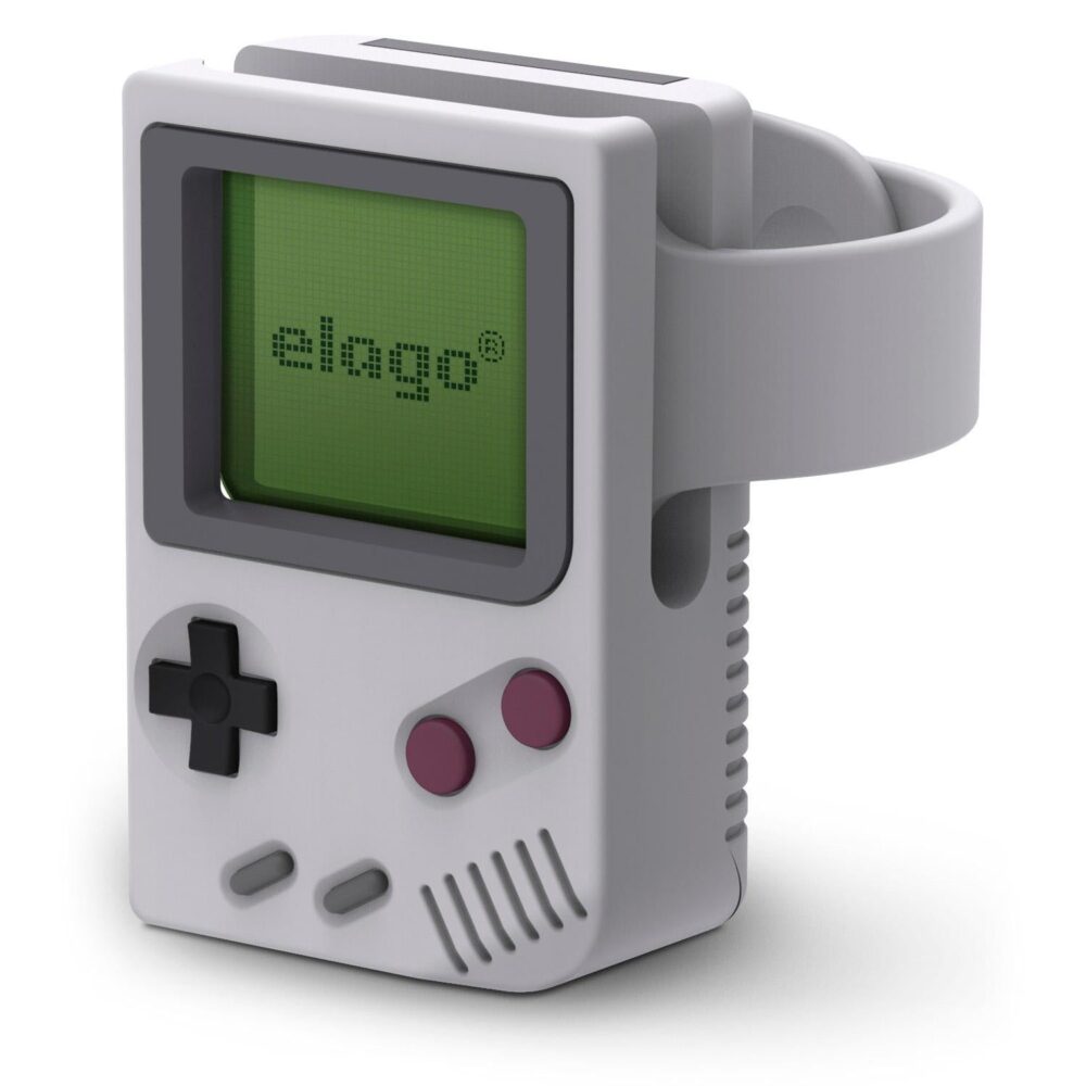 Elago® W5 EST-WT5-LGY Vintage Apple Watch Charging Station - Light Gray