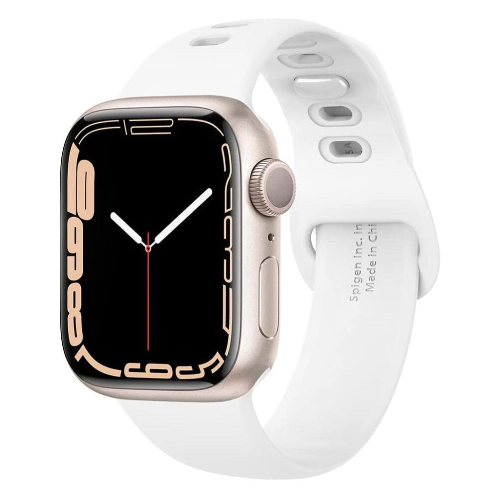 Spigen® Air Fit™ 062MP25402 Apple Watch 45mm / 44mm / 42mm Band - White