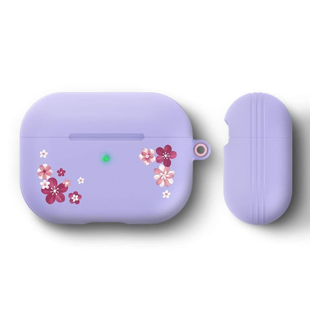 Spigen® Ciel by Cyrill Silicone Cecile Collection ASD00609 Apple Airpods Pro Case - Cherry Blossom