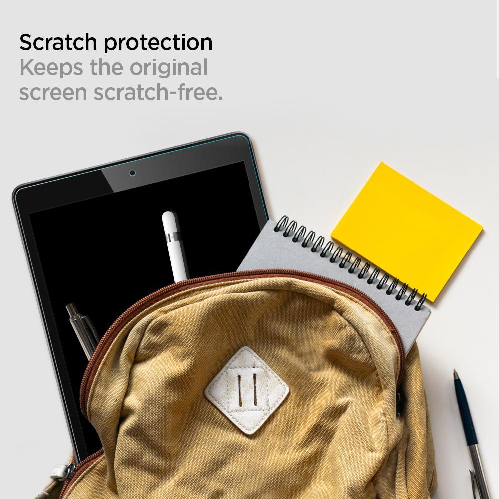 Spigen® GLAS.tR™ AGL00236 iPad 10.2 (2019) Premium Tempered Glass Screen Protector
