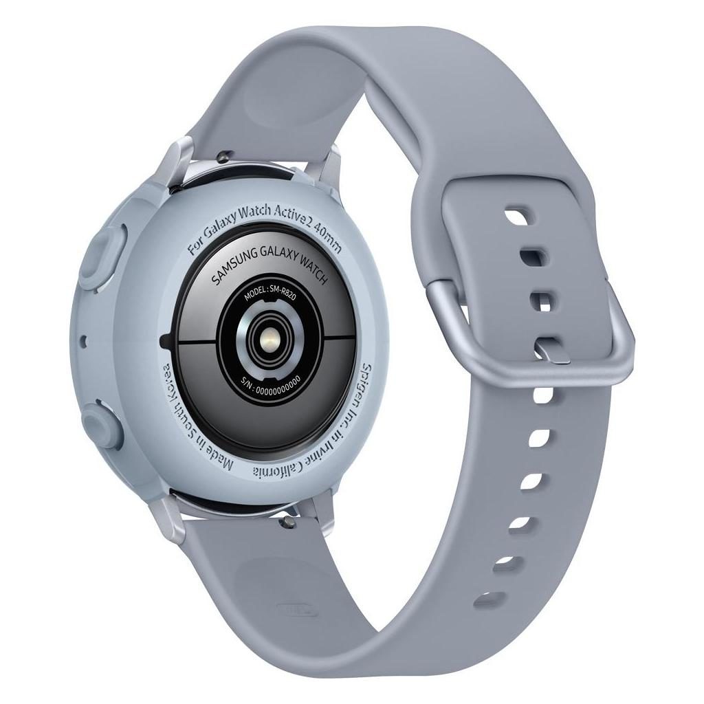 Spigen® Liquid Air™ ACS00817 Galaxy Watch Active 2 (44mm) Case - Cloud Silver