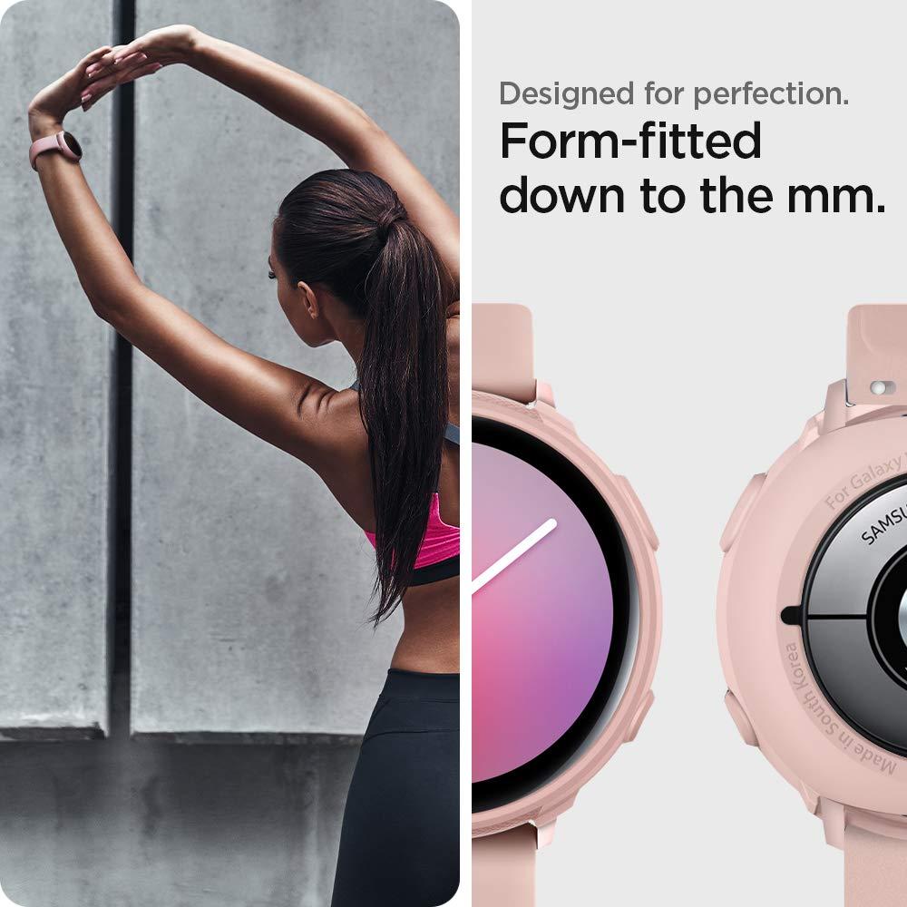 Spigen® Liquid Air™ ACS00818 Galaxy Watch Active 2 (44mm) Case - Pink Gold