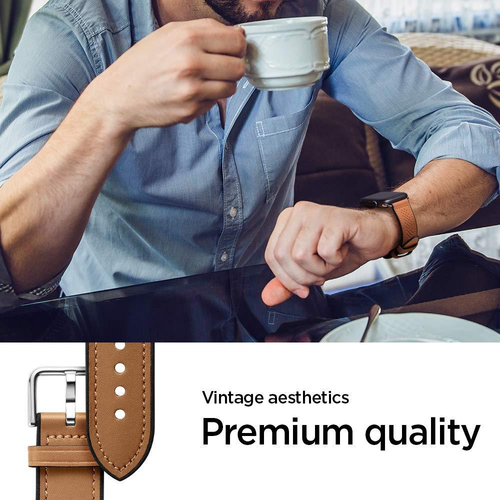 Spigen® Retro Fit 062MP25078 Apple Watch Series 5 / 4 / 3 / 2 / 1 (44mm / 42mm) Band - Brown
