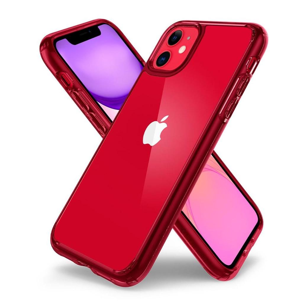 Spigen® Ultra Hybrid™ ACS00405 iPhone 11 Case - Red Crystal