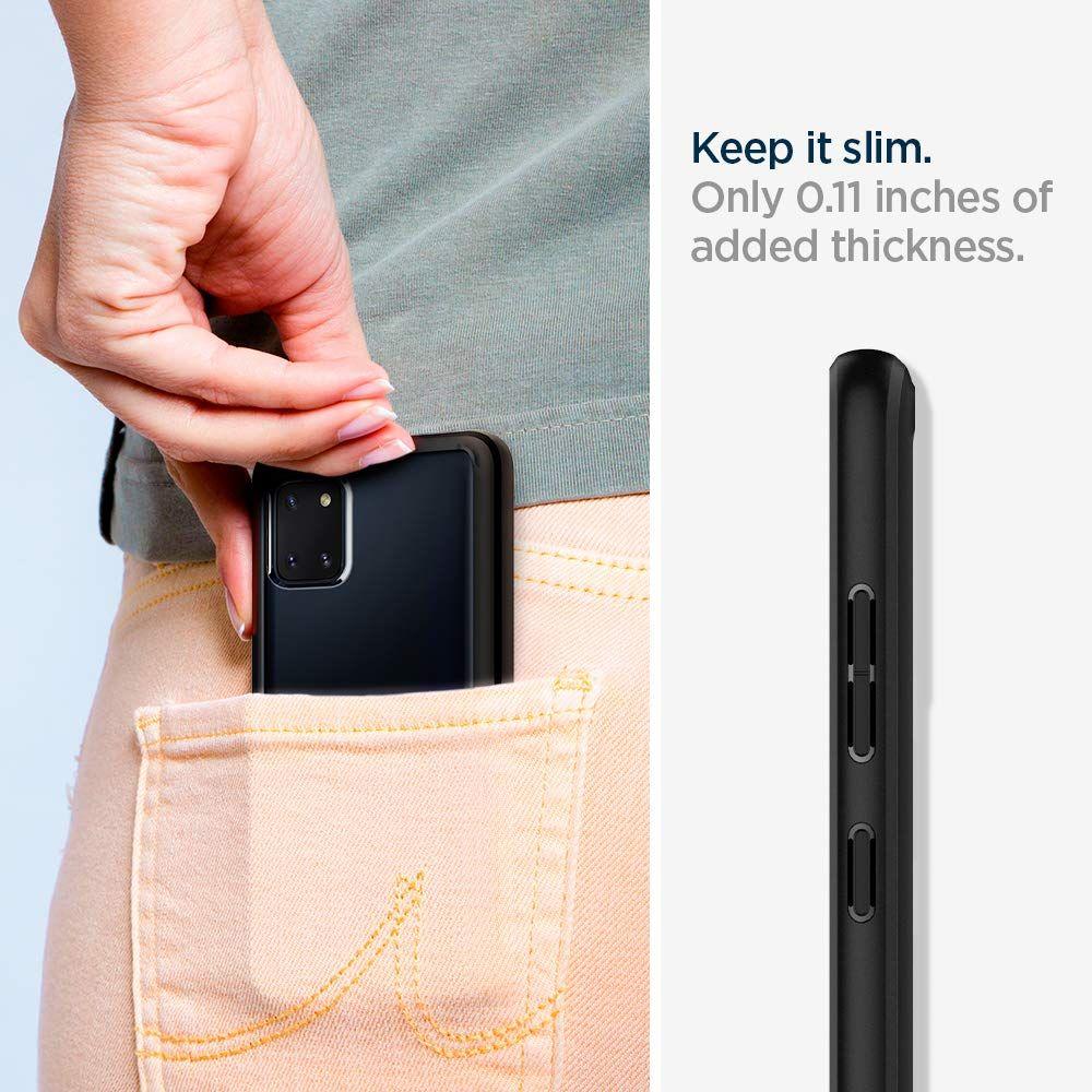 Spigen® Ultra Hybrid™ ACS00685 Samsung Galaxy Note 10 Lite - Matte Black