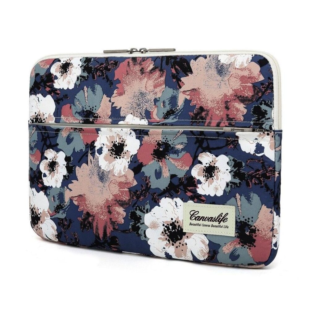 Canvaslife Laptop 14-inch / 13-inch Sleeve - Blue Camellia
