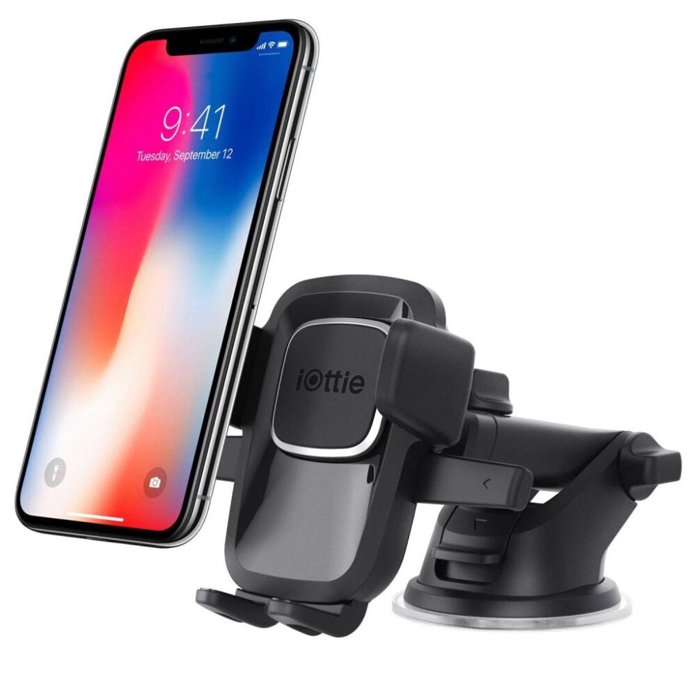 iOttie Easy One Touch 4 HLCRIO125 Dash & Windshield Car Mount - Black