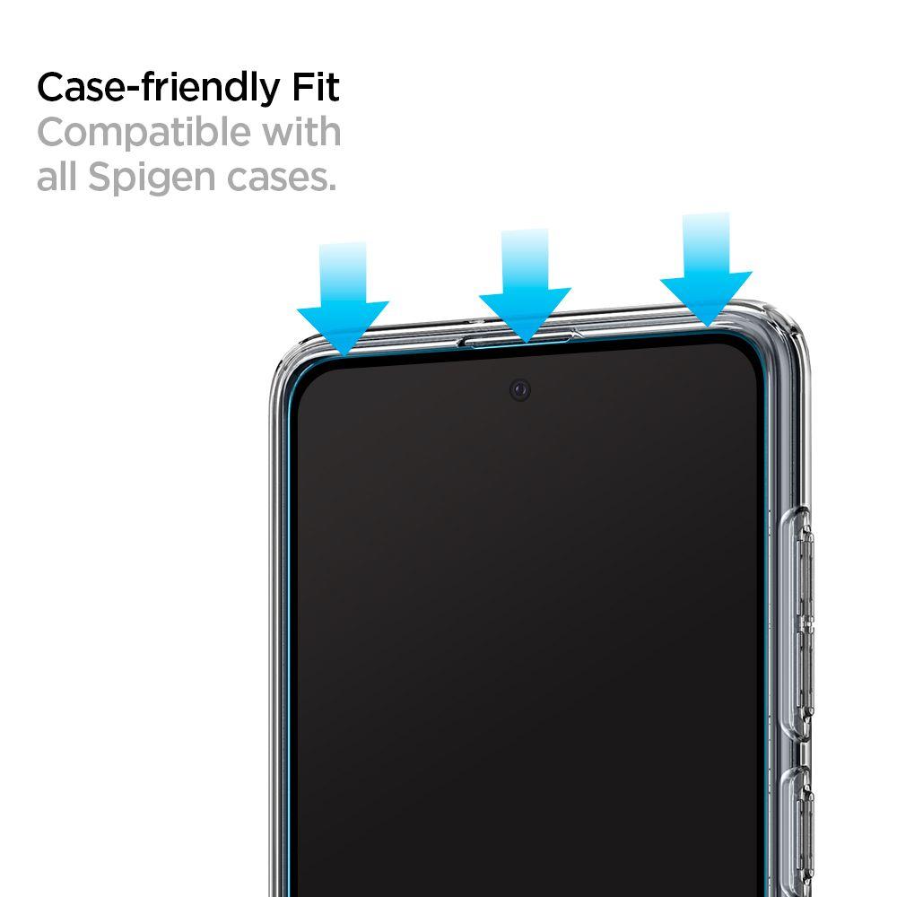 Spigen® GLAS.tR™ Full Cover AGL01131 Samsung Galaxy A51 Premium Tempered Glass Screen Protector
