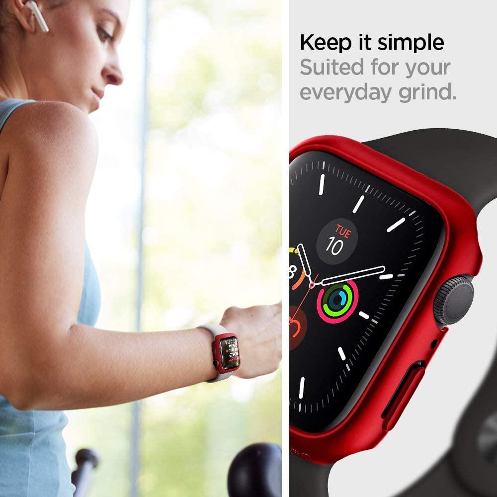 Spigen® Thin Fit™ ACS01066 Apple Watch Series 5 / 4 (44mm) Case - Red
