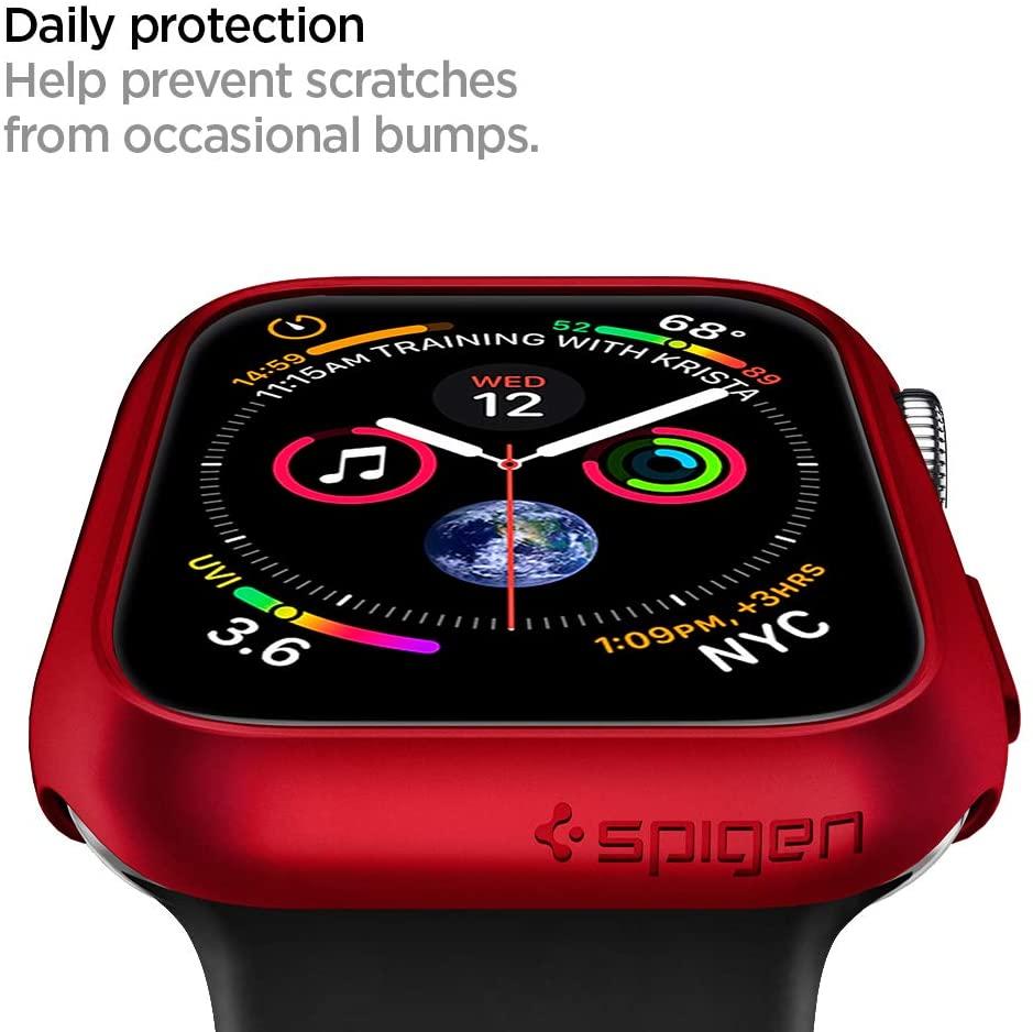 Spigen® Thin Fit™ ACS01066 Apple Watch Series 5 / 4 (44mm) Case - Red
