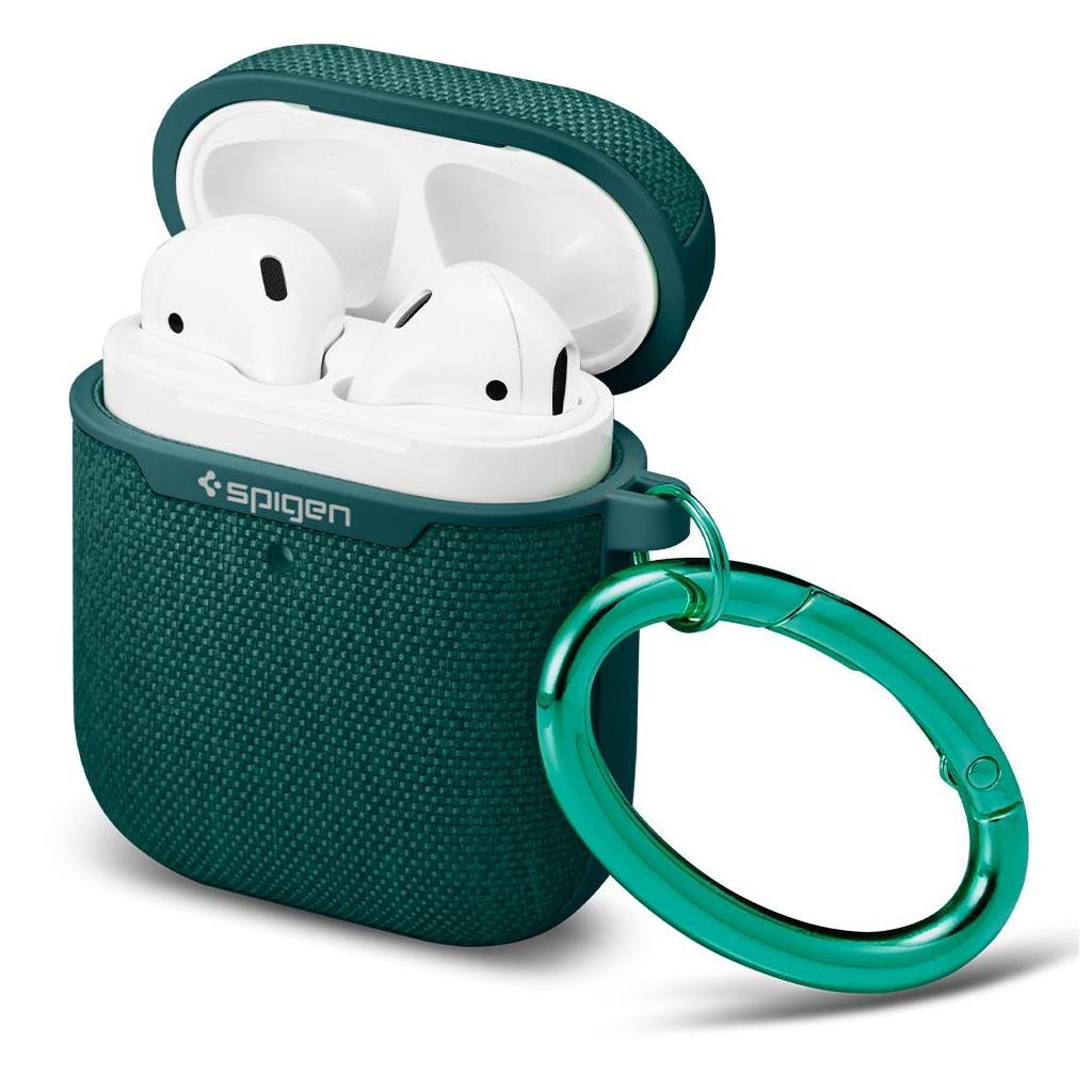 Spigen® Urban Fit™ ASD00678 Apple Airpods 1 & 2 Case - Midnight Green