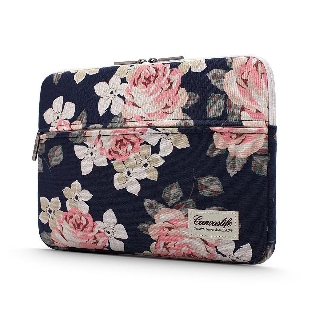 Canvaslife Laptop 14-inch / 13-inch Sleeve - Navy Rose