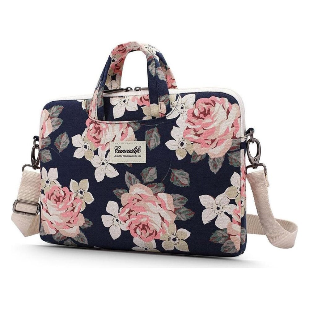 Canvaslife Laptop 16-inch / 15-inch Briefcase - Navy Rose