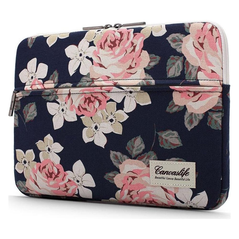 Canvaslife Laptop 16-inch / 15-inch Sleeve - Navy Rose