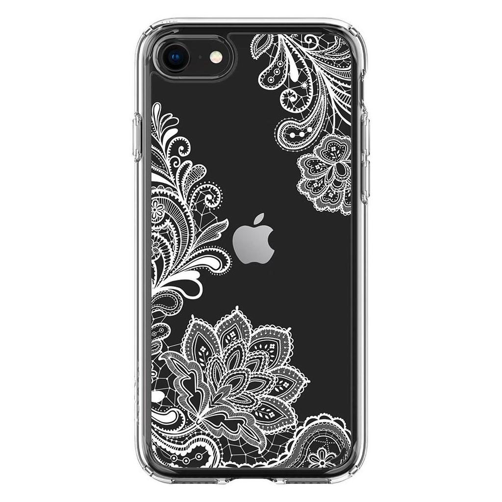 Spigen® Cecile by Cyrill Collection ACS00961 iPhone SE (2022 / 2020) / 8 / 7 Case - White Mandala