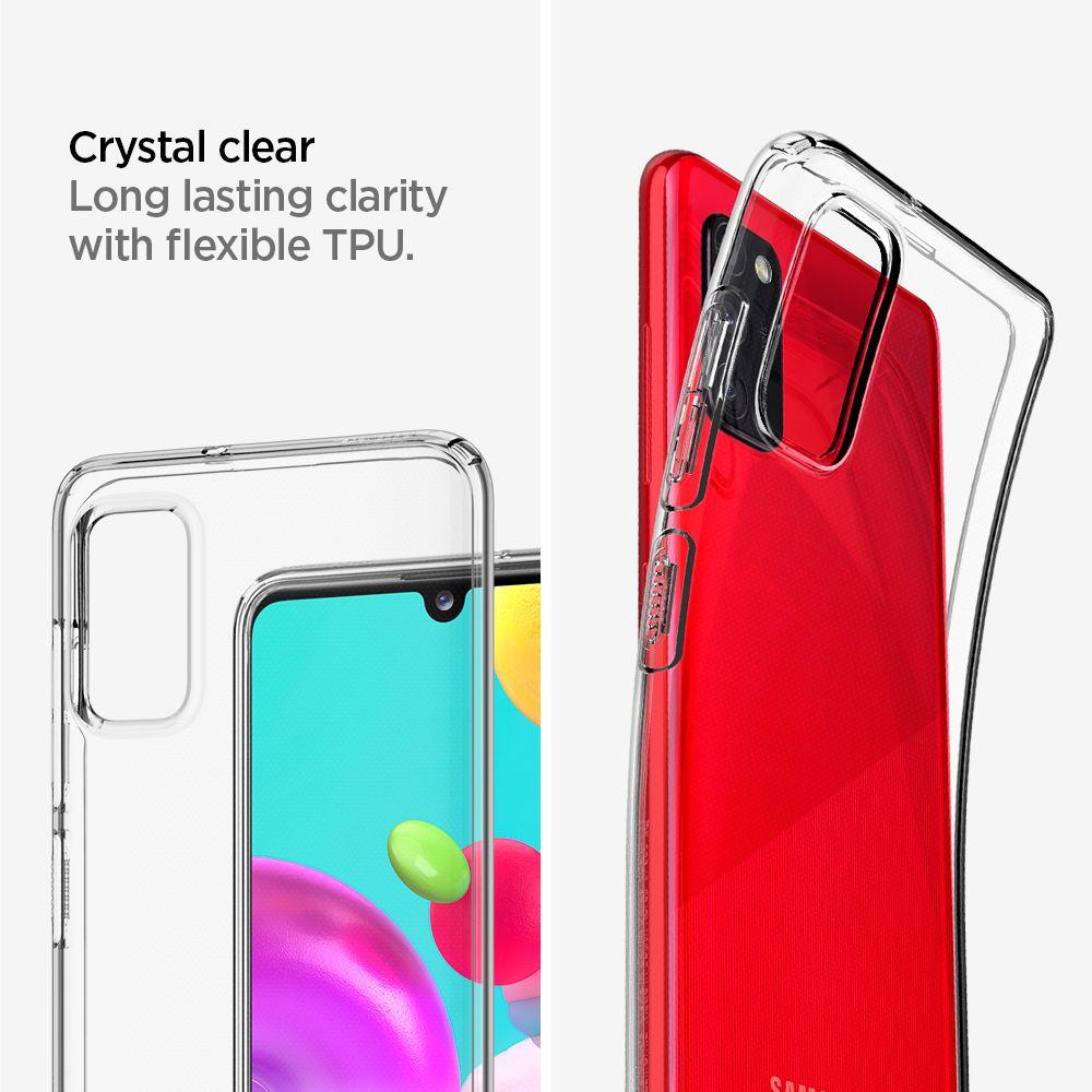 Spigen® Liquid Crystal™ ACS00876 Samsung Galaxy A41 Case - Crystal Clear