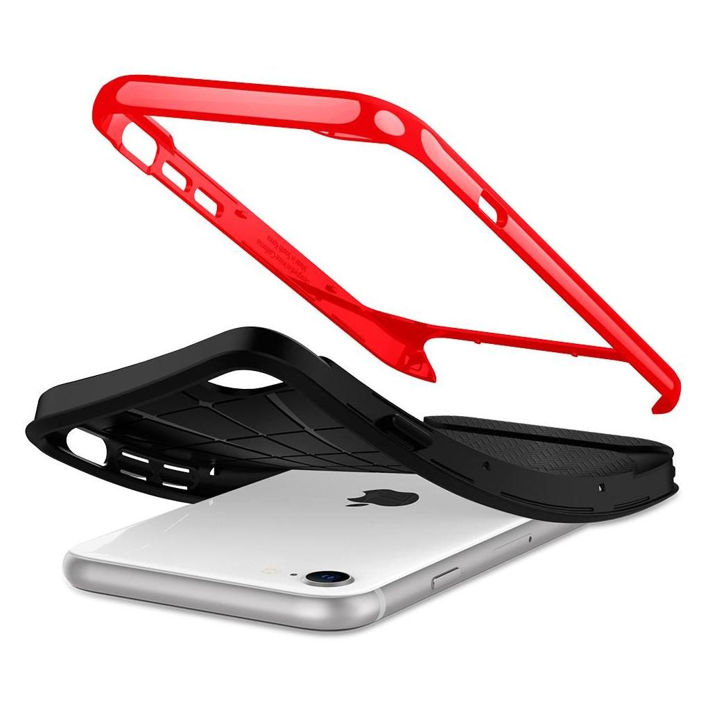 Spigen® Neo Hybrid™ Herringbone™ ACS00953 iPhone SE (2022 / 2020) / 8 / 7 Case - Dante Red