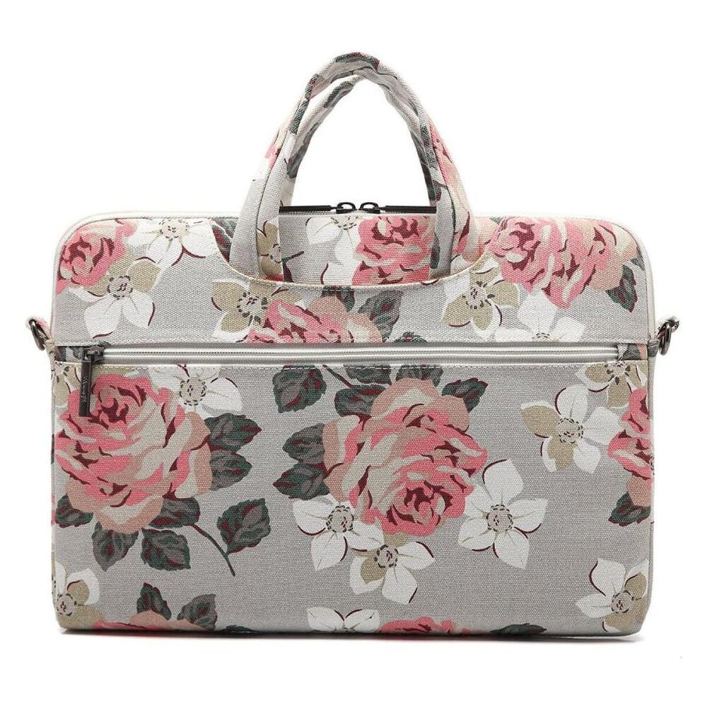 Canvaslife Laptop 16-inch / 15-inch Briefcase - White Rose
