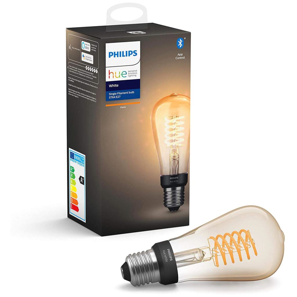 Philips Hue Filament ST64 E27 Bluetooth Smart Bulb – Flame