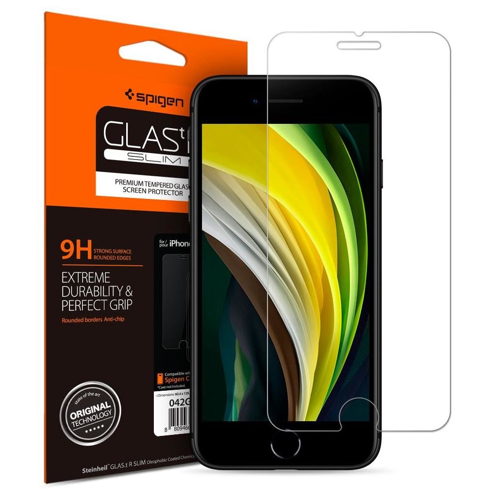 Spigen® GLAS.tR™ AGL01374 iPhone SE (2022 / 2020) / 8 / 7 Premium Tempered Glass Screen Protector
