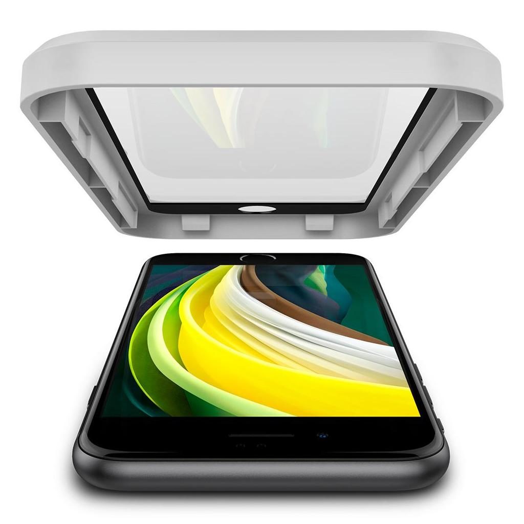 Spigen® GLAS.tR ALIGNmaster™ Full Cover AGL01294 iPhone SE (2022 / 2020) / 8 / 7 Premium Tempered Glass Screen Protector