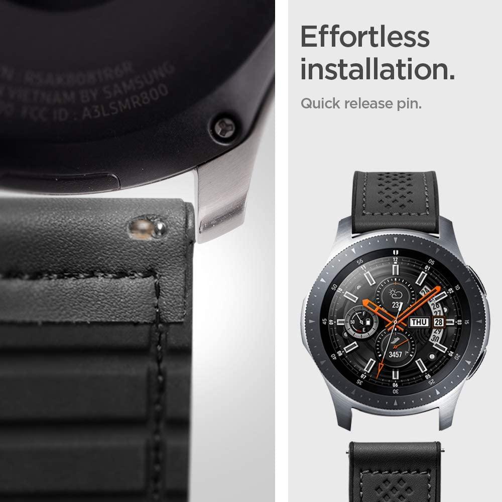Spigen® Retro Fit™ 603MP26445 Samsung Galaxy Watch (46mm) Band - Black