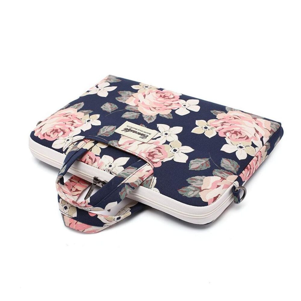 Canvaslife Laptop 14-inch / 13-inch Briefcase - Navy Rose