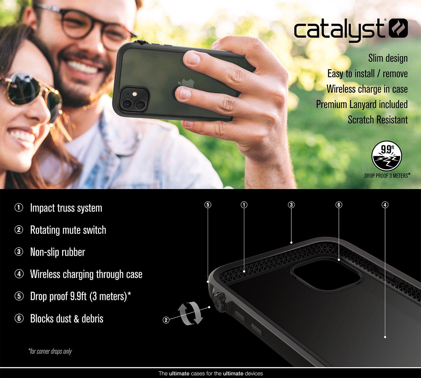 Catalyst Impact Protection iPhone 11 Case - Stealth Black