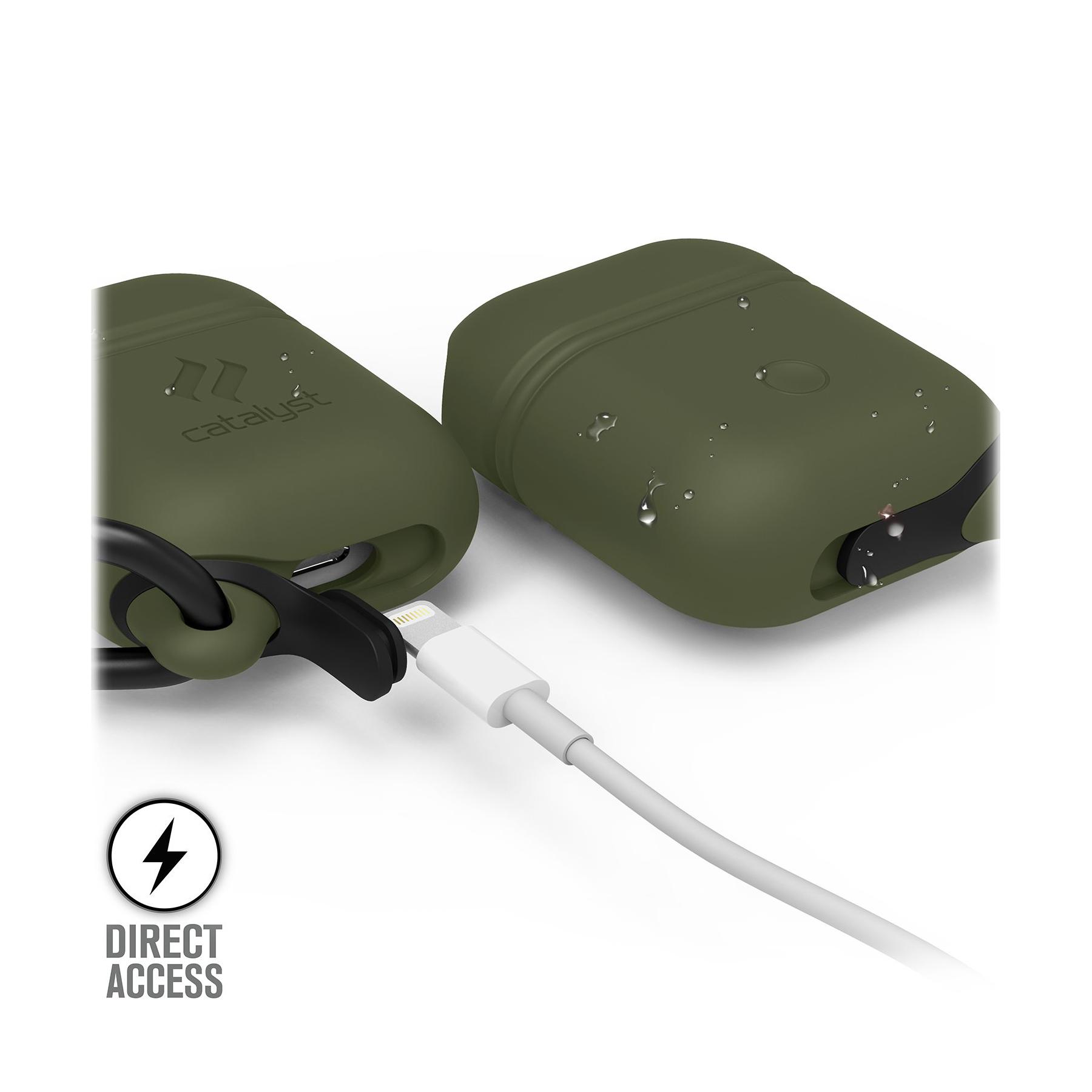Catalyst Waterproof Apple AirPods Case - Army Green