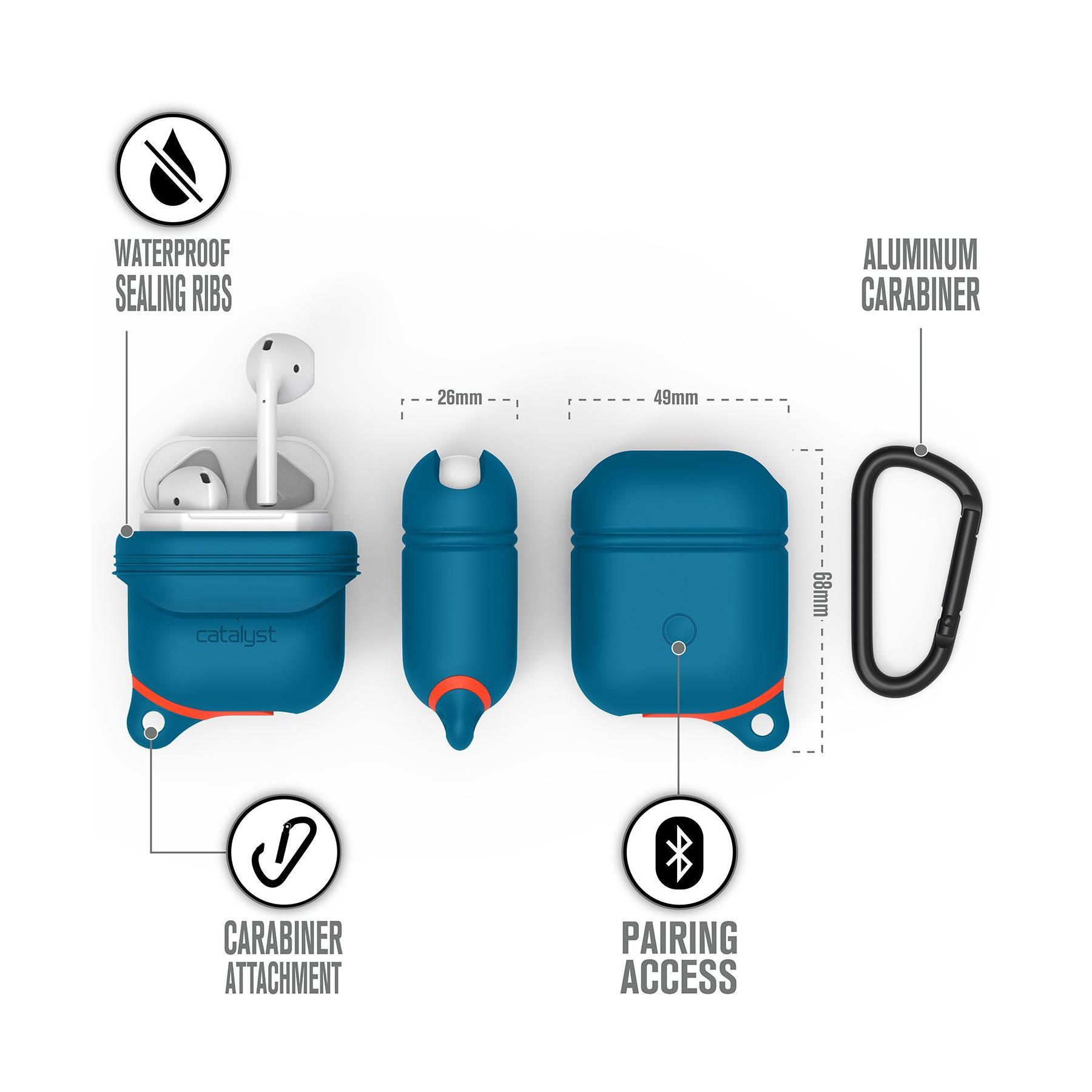 Catalyst Waterproof Apple AirPods Case – Blueridge / Sunset