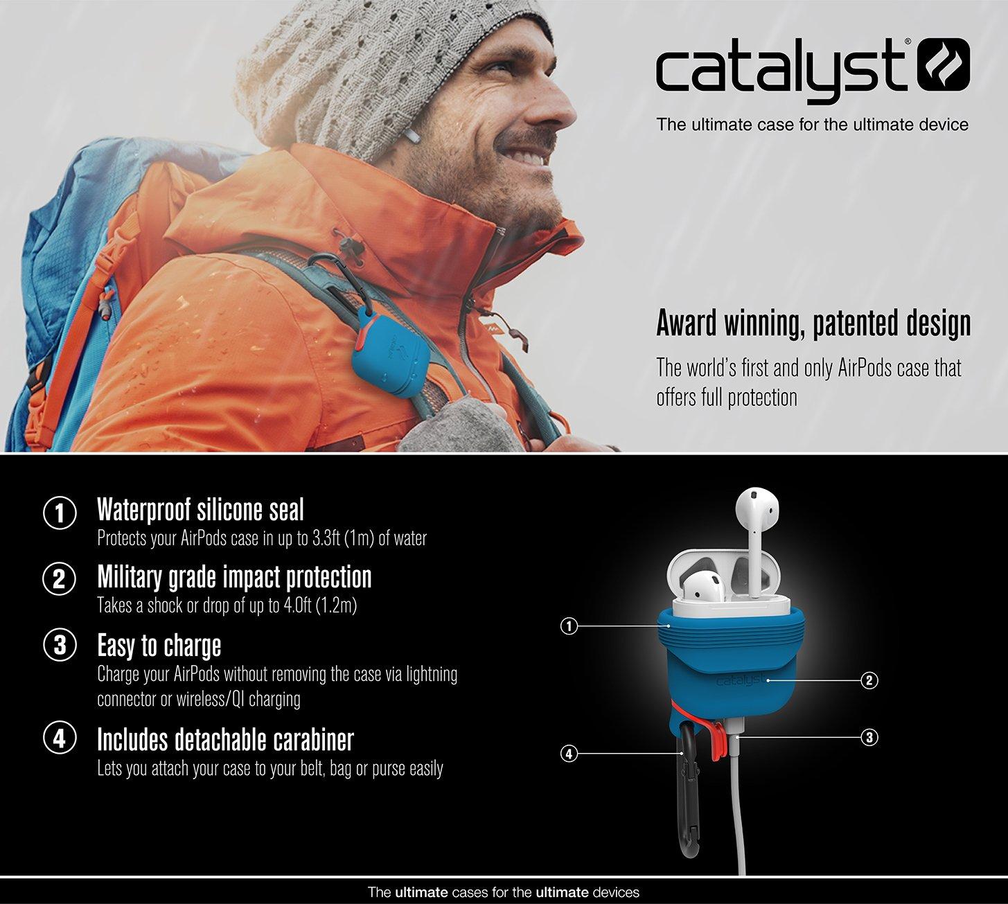 Catalyst Waterproof Apple AirPods Case - Glow in the Dark