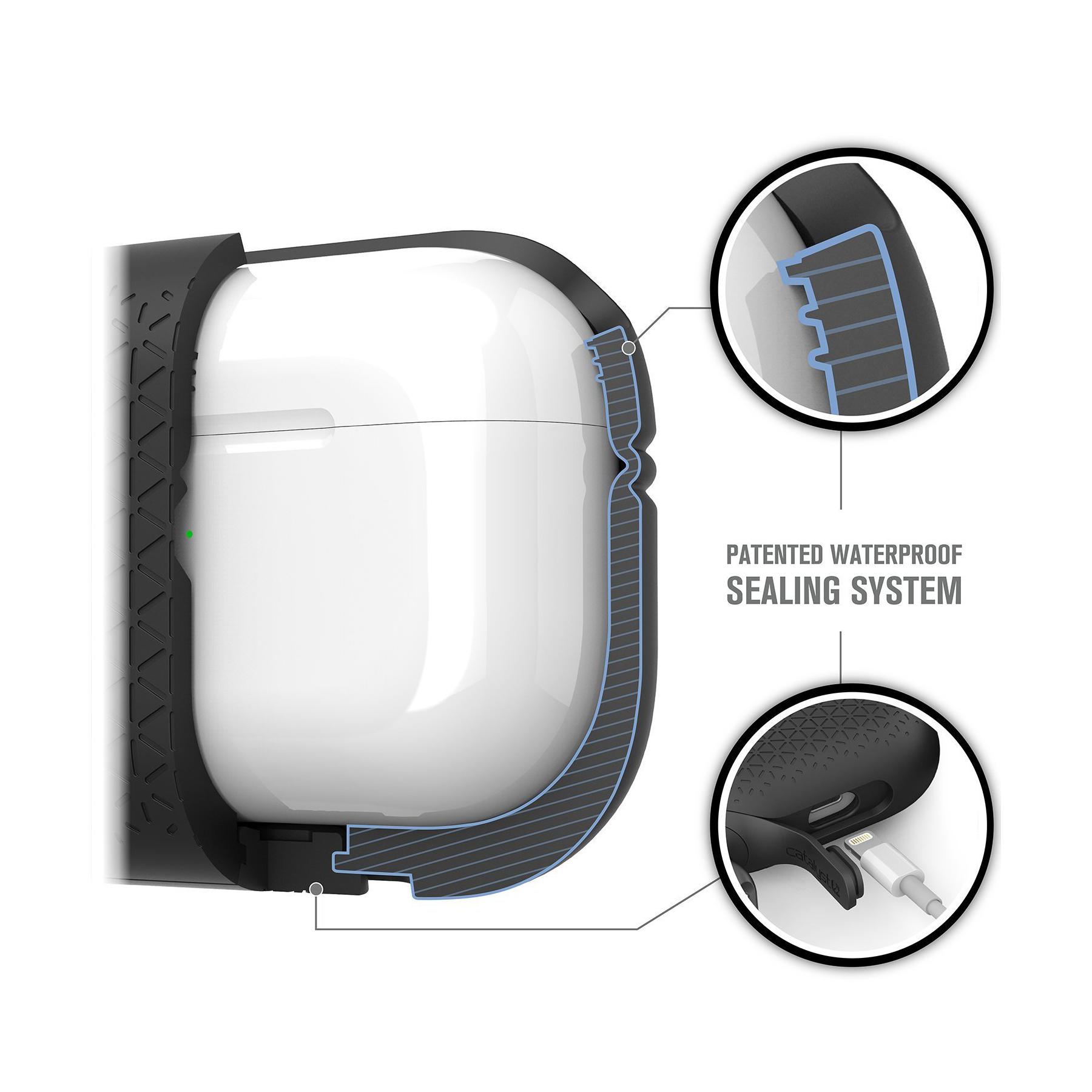 Catalyst Waterproof Premium Edition Apple AirPods Pro Case - Stealth Black