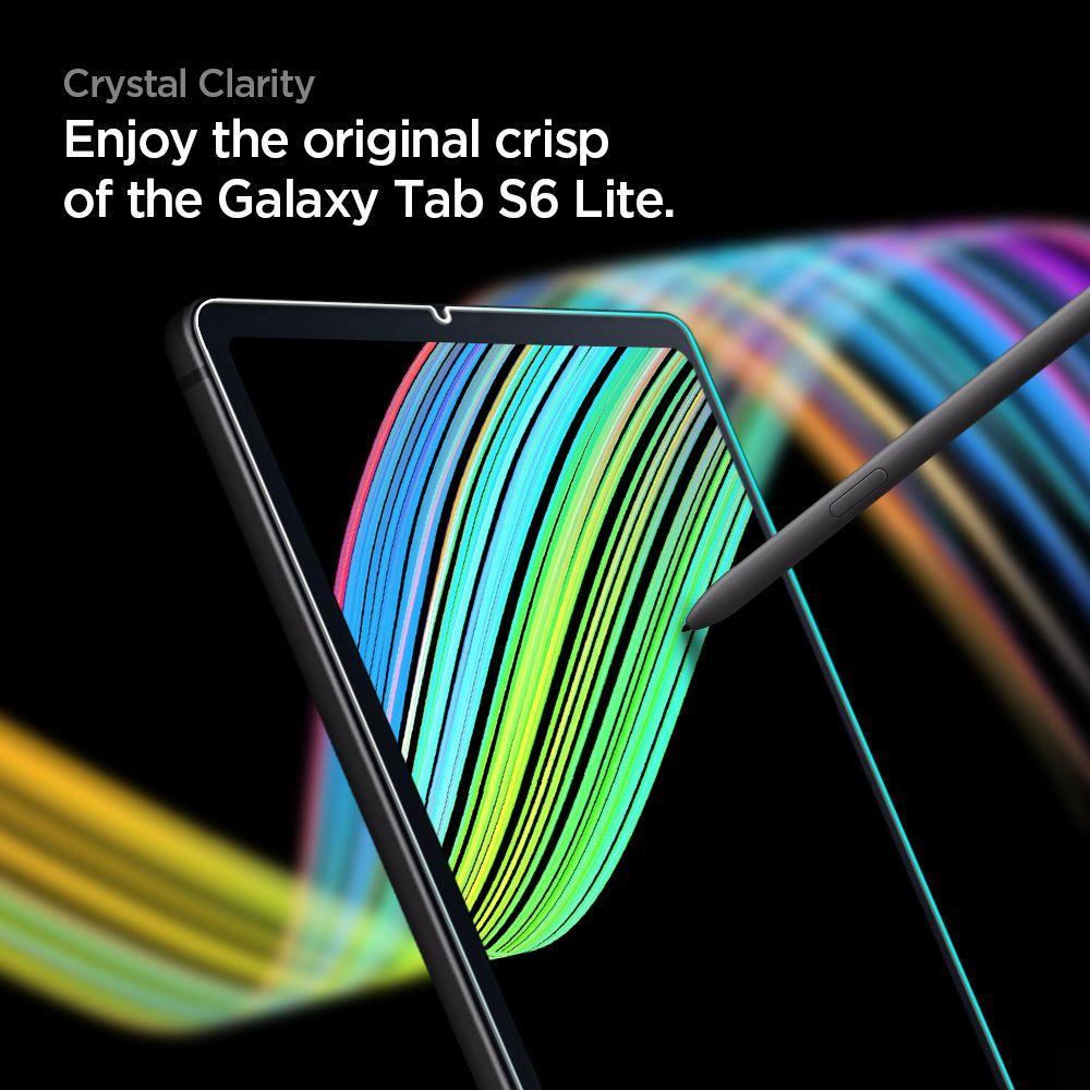Spigen® GLAS.tR™ AGL01842 Samsung Galaxy Tab S6 Lite 10.4-inch Premium Tempered Glass Screen Protector