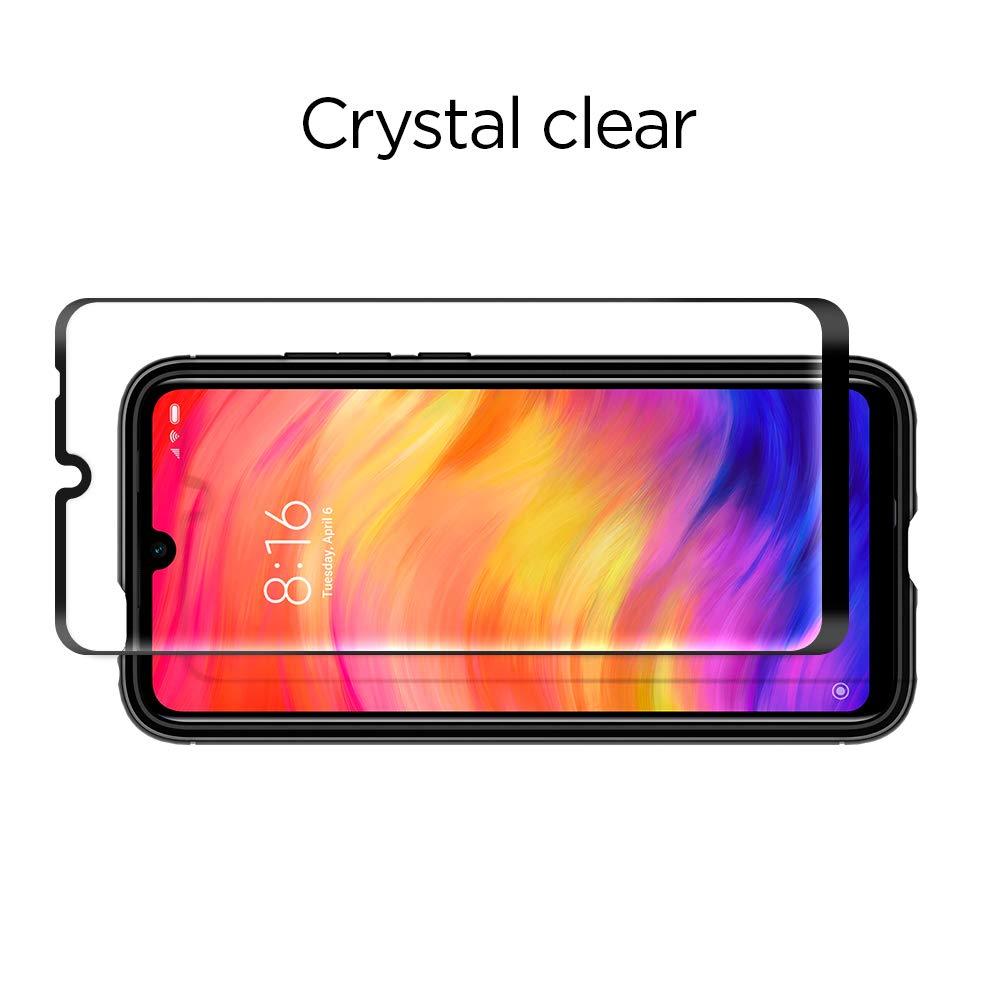Spigen® GLAS.tR™ Full Cover AGL00078 Xiaomi Redmi Note 7 Premium Tempered Glass Screen Protector