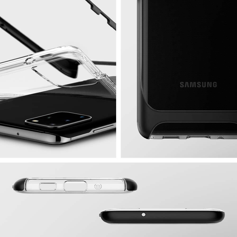 Spigen® Neo Hybrid™ CC ACS00761 Samsung Galaxy S20 Plus+ Case - Black