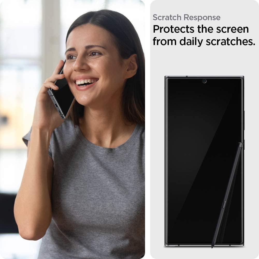Spigen® (x2Pack) Neo Flex™ HD AFL01445 Samsung Galaxy Note 20 Ultra Premium Screen Protector