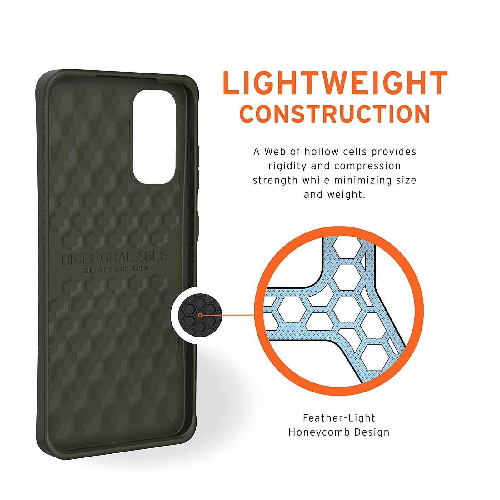 Urban Armor Gear (UAG) Biodegradable Outback 211985117272 Samsung Galaxy S20+ Plus Case - Olive