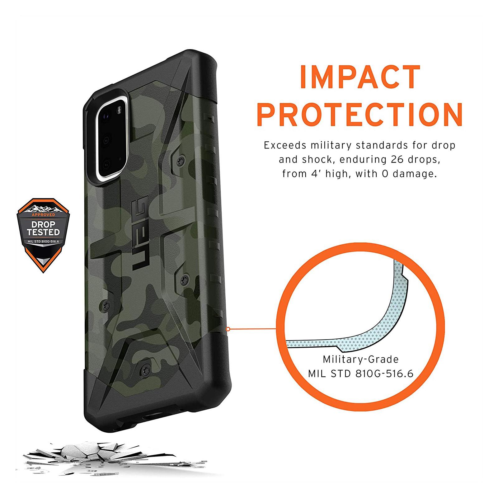 Urban Armor Gear (UAG) Pathfinder SE Special Edition 211977117271 Samsung Galaxy S20 Case - Forrest Camo