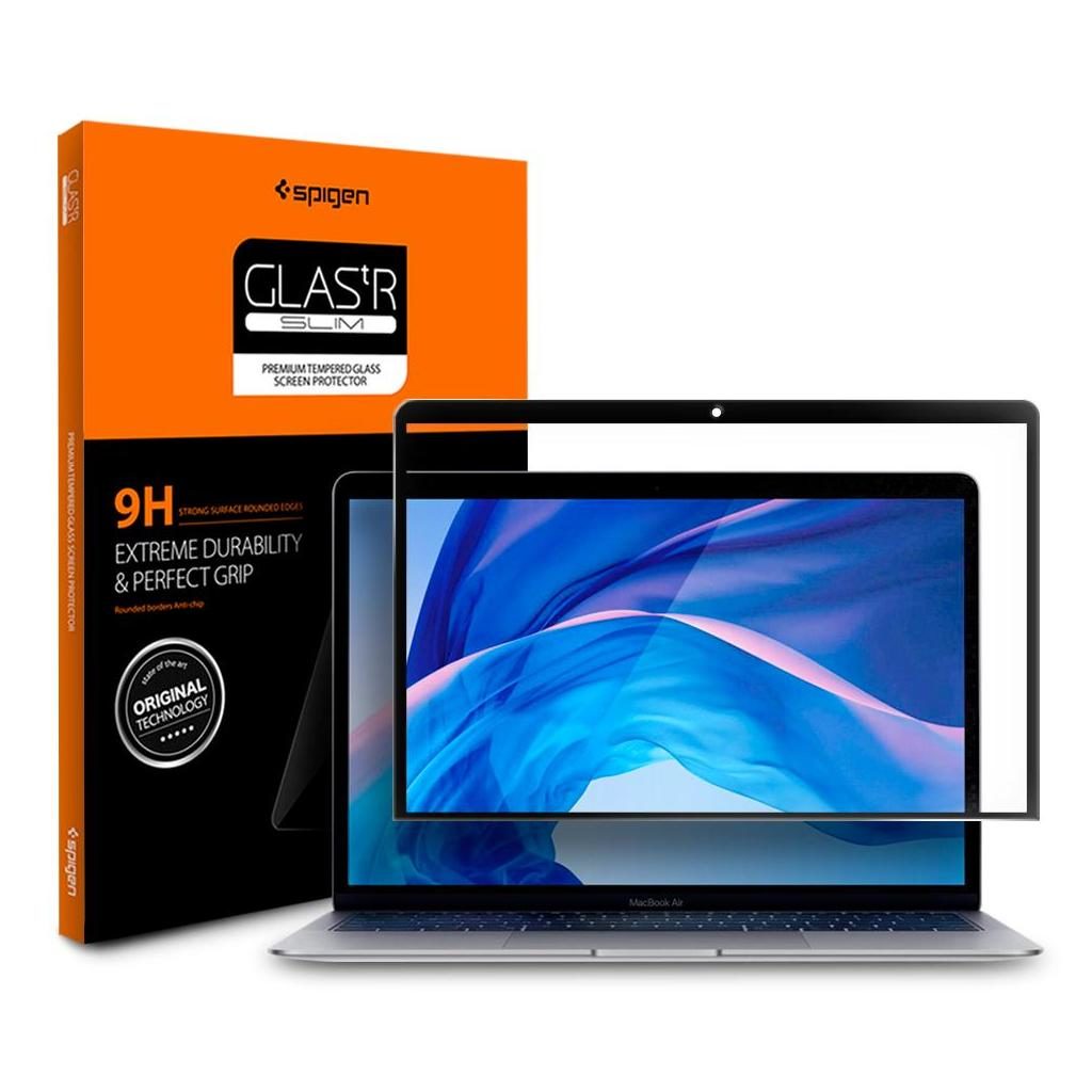 Spigen® GLAS.tR™ AGL00083 MacBook Pro 13-inch (2021/2017) | MacBook Air 13-inch (2021/2018) Premium Tempered Glass Screen Protector