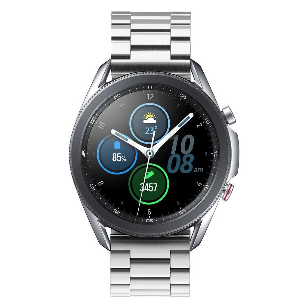 Spigen® Modern Fit 600WB24981 Samsung Galaxy Watch 3 (45mm) / Galaxy Watch (46mm) Band - Silver