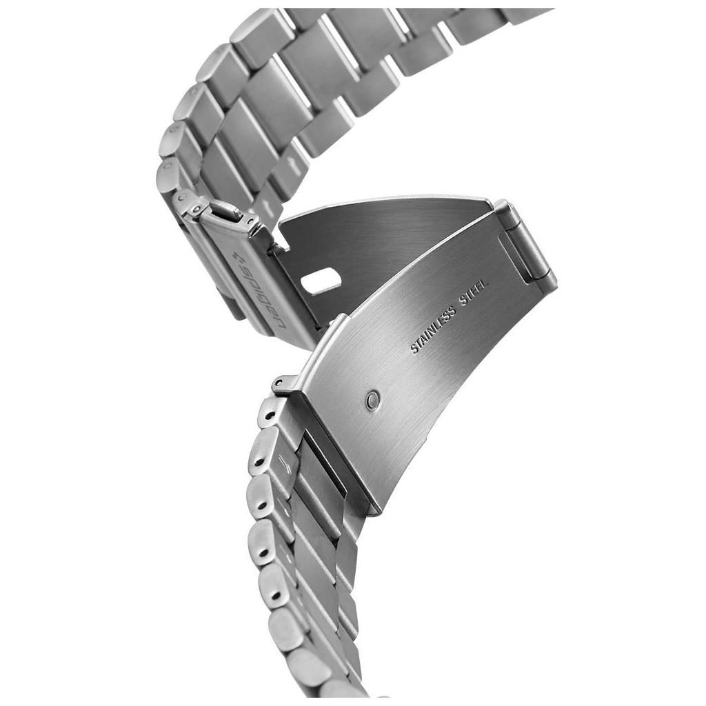 Spigen® Modern Fit 600WB24981 Samsung Galaxy Watch 3 (45mm) / Galaxy Watch (46mm) Band - Silver
