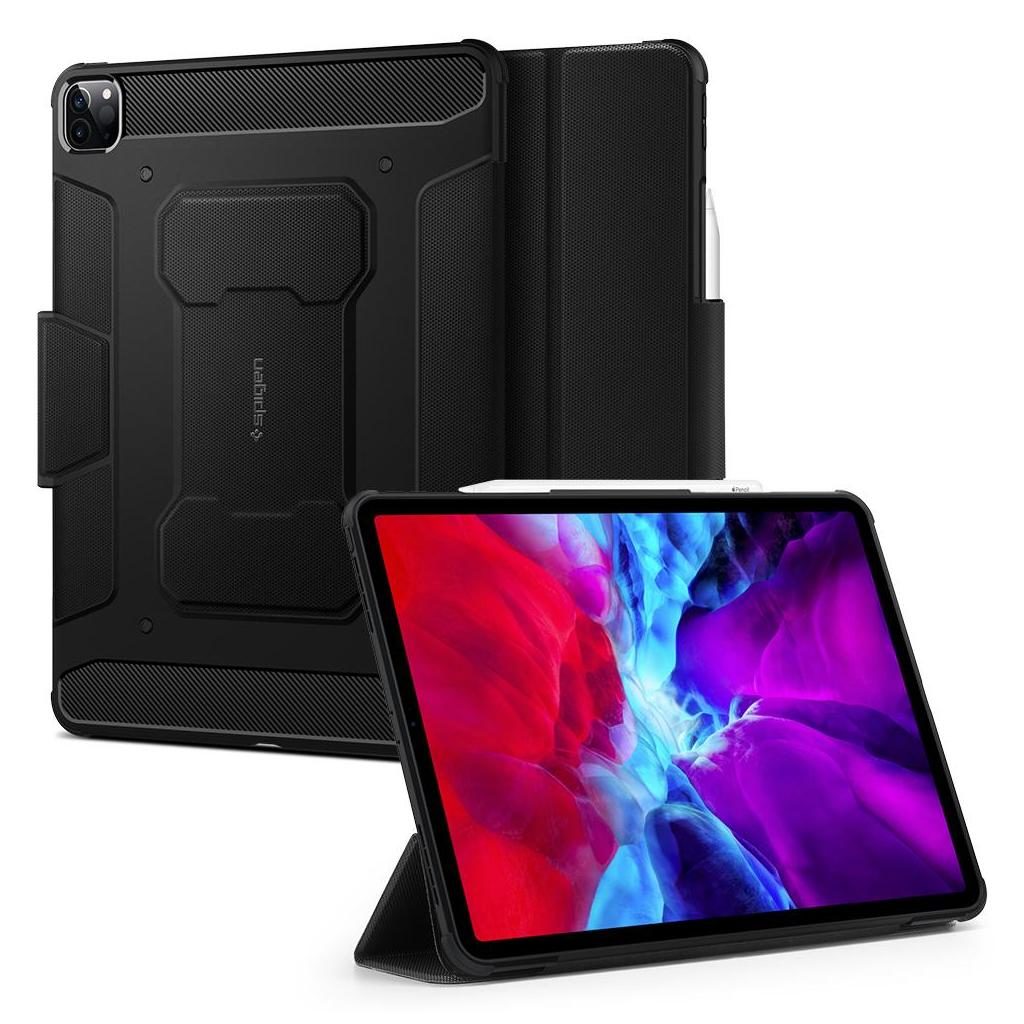 Spigen® Rugged Armor™ Pro ACS01030 iPad Pro 12.9-inch (2020/2018) Case - Black