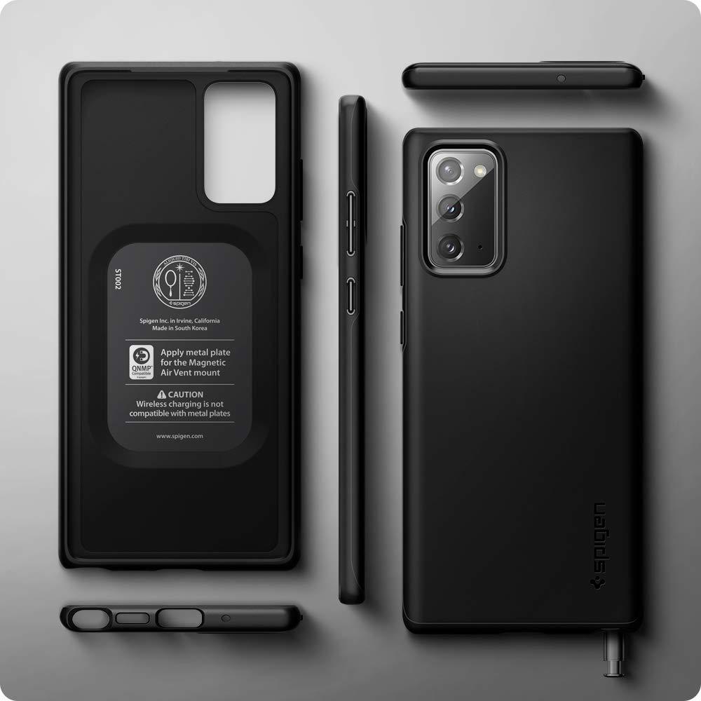Spigen® Thin Fit™ ACS01414 Samsung Galaxy Note 20 Case - Black